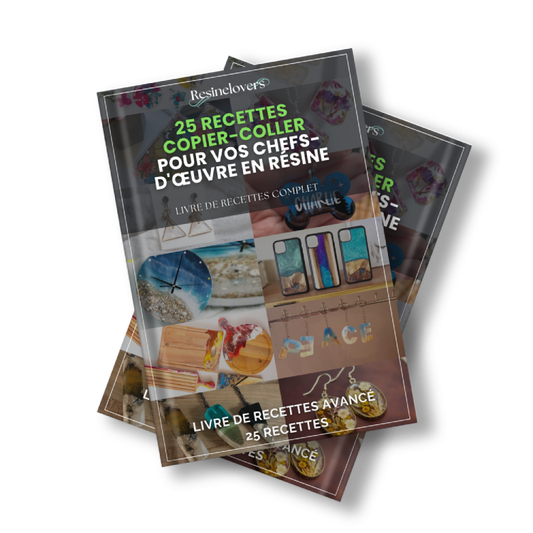 25 recettes copier-coller pour vos chefs-d'œuvre en résine